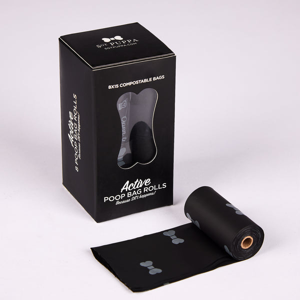 Active Poop Bags 8 Pack